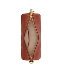 Coach Suede Small Barrel Bag