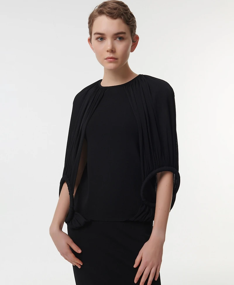 Leem Women's Double-Hoop Knitted Top