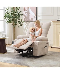gaomon Power Lift Recliner Chair for Elderly - Electric Massage and Heat Recliner with 45° Assist Stand