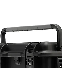 Nanuk T30 Top Loader Waterproof Hard Case with 2-Pocket Lid Organizer and Padded Dividers, Black