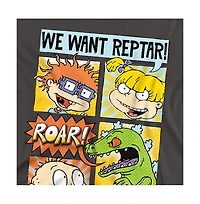 Rugrats Men's We Want Reptar! Comic T Shirt