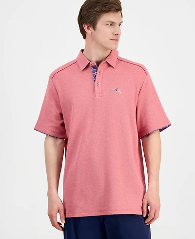 Tommy Bahama Men's Geo Rio 5 O'Clock Short-Sleeve Polo Shirt