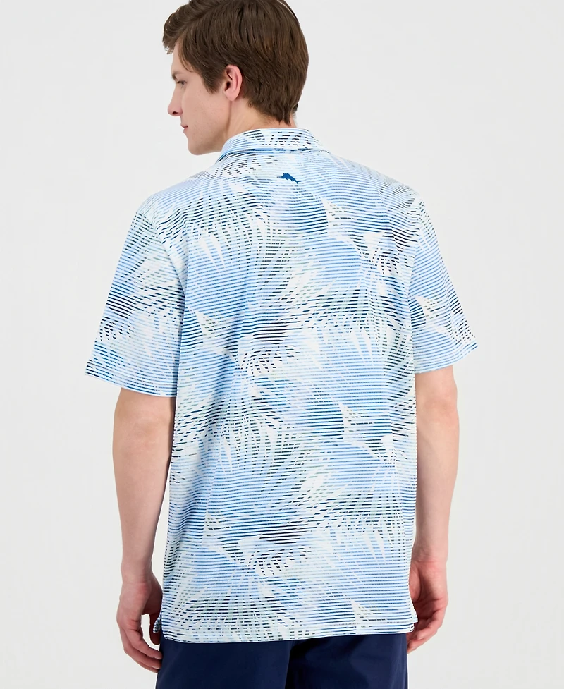 Tommy Bahama Men's Costa Wave Fiore Fronds Printed Polo