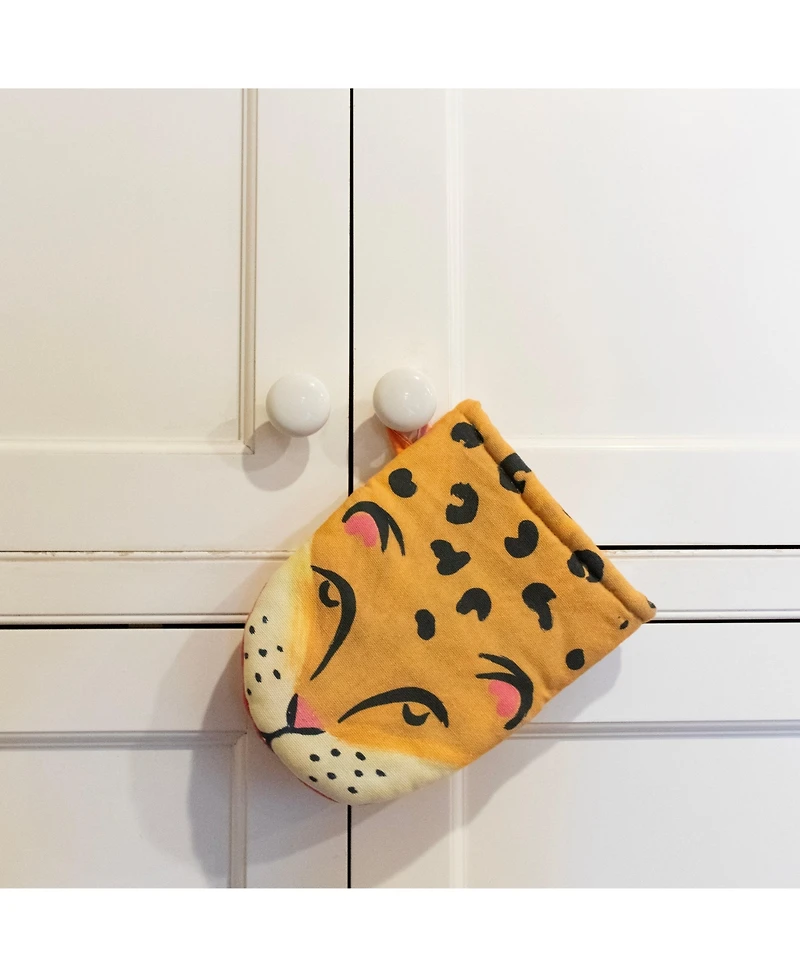 Supra Endura Organic Cotton Leopard Oven Mitt