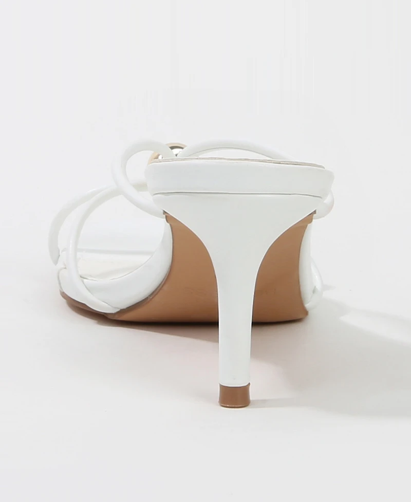 Berness Women's Fifi Strappy Kitten Heel Sandals