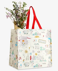 Macy's Printed Grocery Tote, Macy's Exclusive