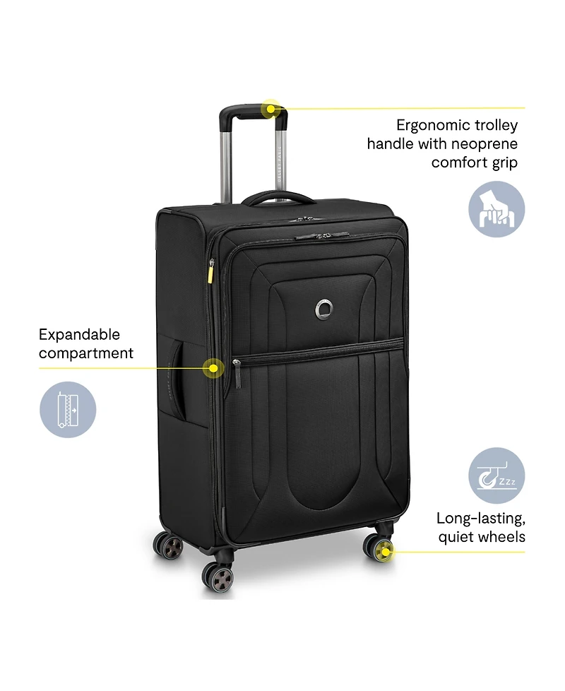 Delsey Paris Shadow Dlx Large Check-In Spinner