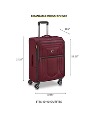 Delsey Paris Shadow Dlx Medium Check-In Spinner