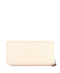 Pre-Owned HERMES Long Azap Zip Around Wallet Silk'in Epsom