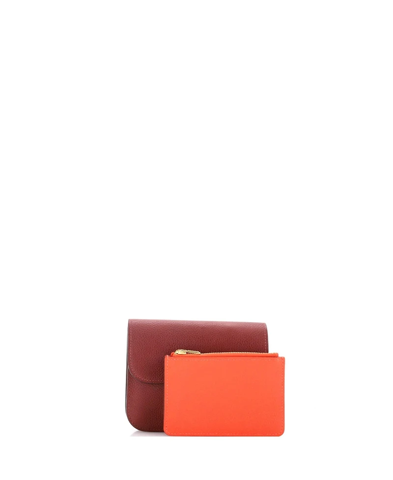 Pre-Owned HERMES Constance Slim Wallet Evercolor