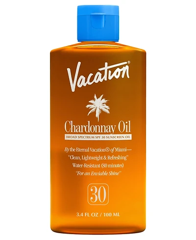 Vacation Chardonnay Spf 30 Sunscreen Oil, 3.4 oz.