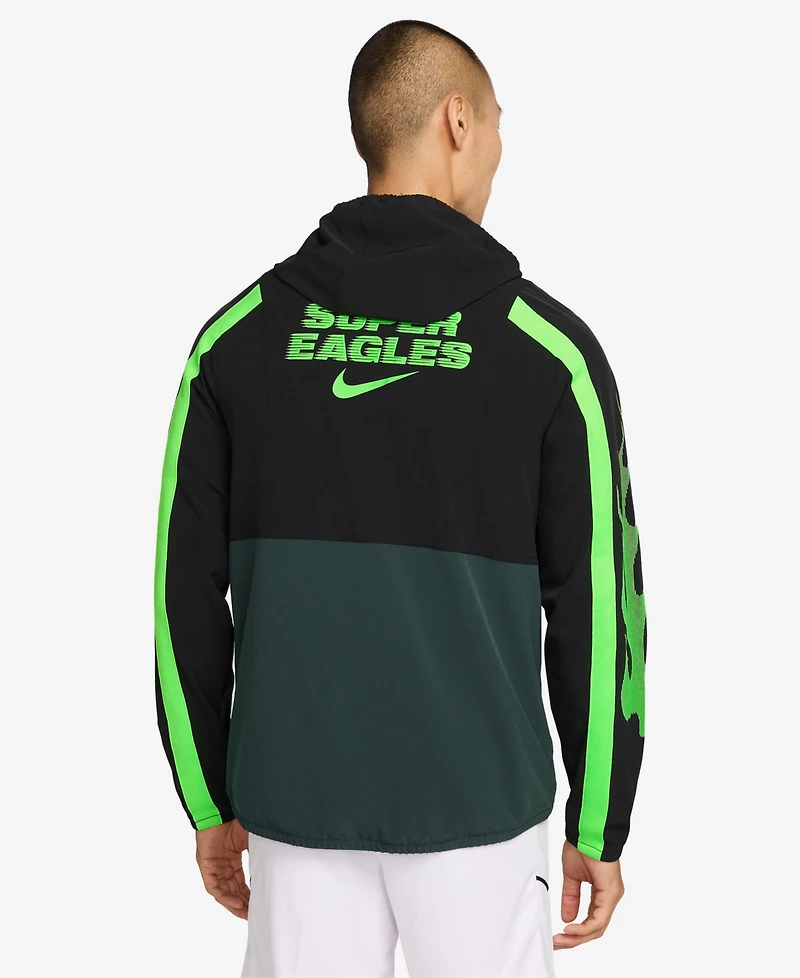 Nike Men's Nigeria Energy Dri-fit Soccer Woven Jacket