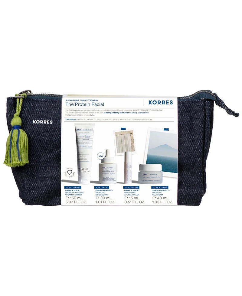 Korres 4-Pc. Greek Yoghurt Protein Facial Set