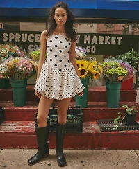 Free People Women's Misty Square Neck Mini Dress