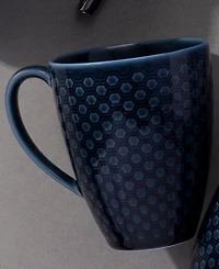 Noritake Kikko 16 oz. Mugs, Set of 4