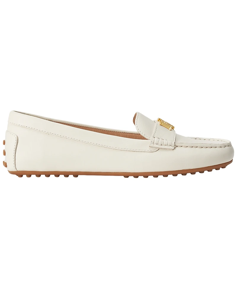 Lauren Ralph Women's Barnsbury Slip-On Driver Loafer Flats