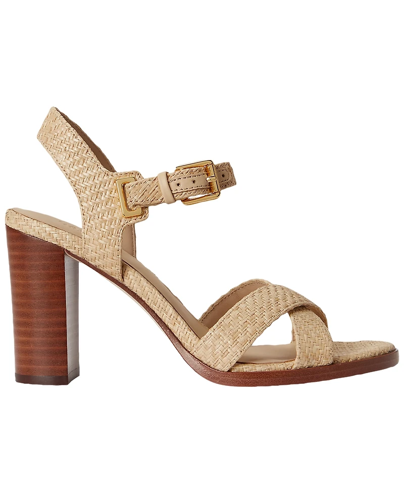Lauren Ralph Women's Emeryn Block Heel Sandals