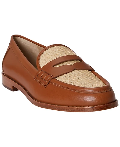 Lauren Ralph Women's Wynnie Almond Toe Loafers
