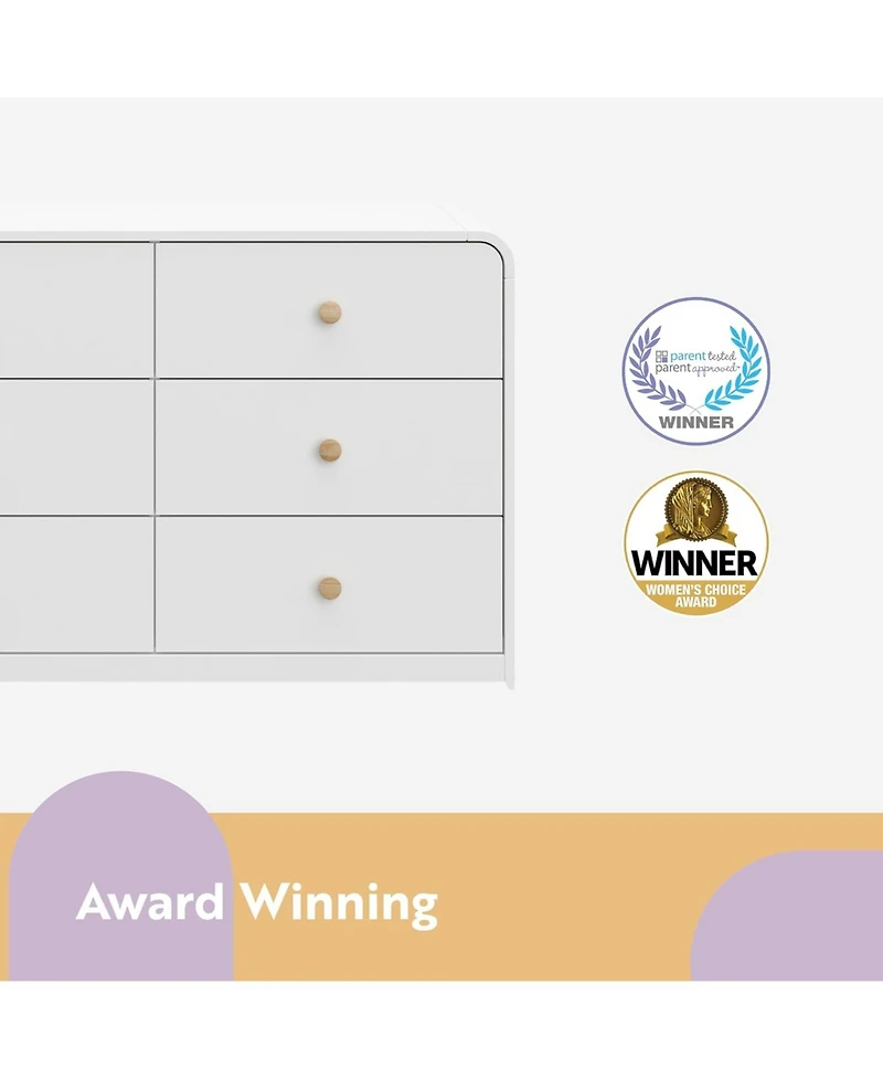 Storkcraft Santos 6-Drawer Dresser