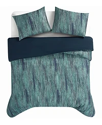 Vince Camuto Linework Stripe 3-Pc. Comforter Set