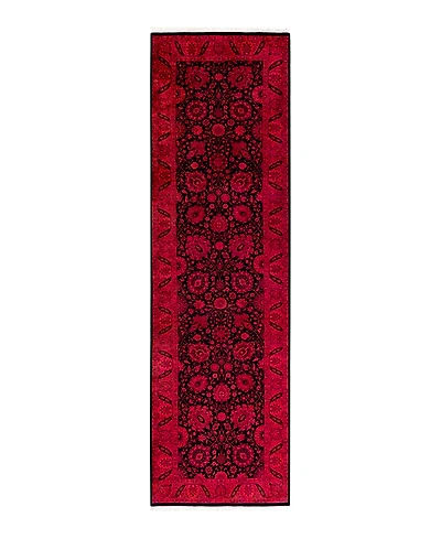 Adorn Hand Woven Rugs Fine Vibrance M1479 3' 1" x 10' 9" Runner Area Rug