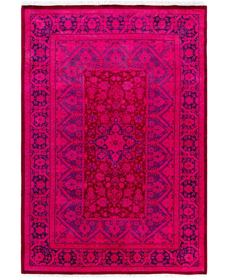 Adorn Hand Woven Rugs Fine Vibrance M1183 4' 3" x 6' 2" Area Rug