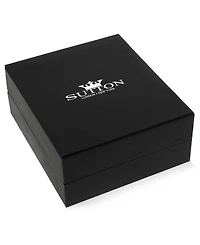 Rhona Sutton Men's Eterna Leather & Stainless Steel Bracelet