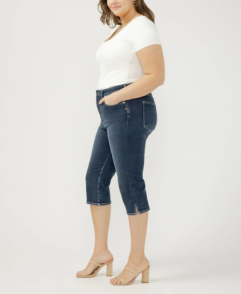Silver Jeans Co. Plus Isbister High-Rise Capri