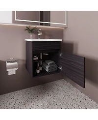 Depot E-Shop Naknek Bathroom Vanity, 1 Door
