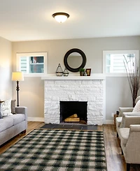 Erin & Ben Co. Adley Roscoe 5'X7'6"Area Rug