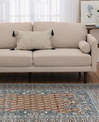 Erin & Ben Co. Tupelo Satine 7'10X9'10"Area Rug