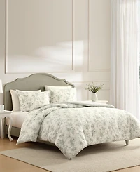 Laura Ashley Walled Garden 3-Pc. Comforter Set, King