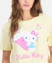 Sanrio Juniors' Hello Kitty Graphic Print T-Shirt