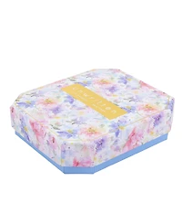 Unwritten Cubic Zirconia and Mother of Pearl Mom Clover Pendant Necklace with Earring Set