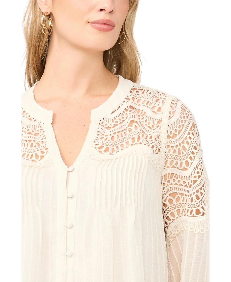 Vince Camuto Women's V-Neck Blouse