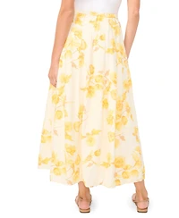 Vince Camuto Women's Pleated Straight Hem Maxi Skirt