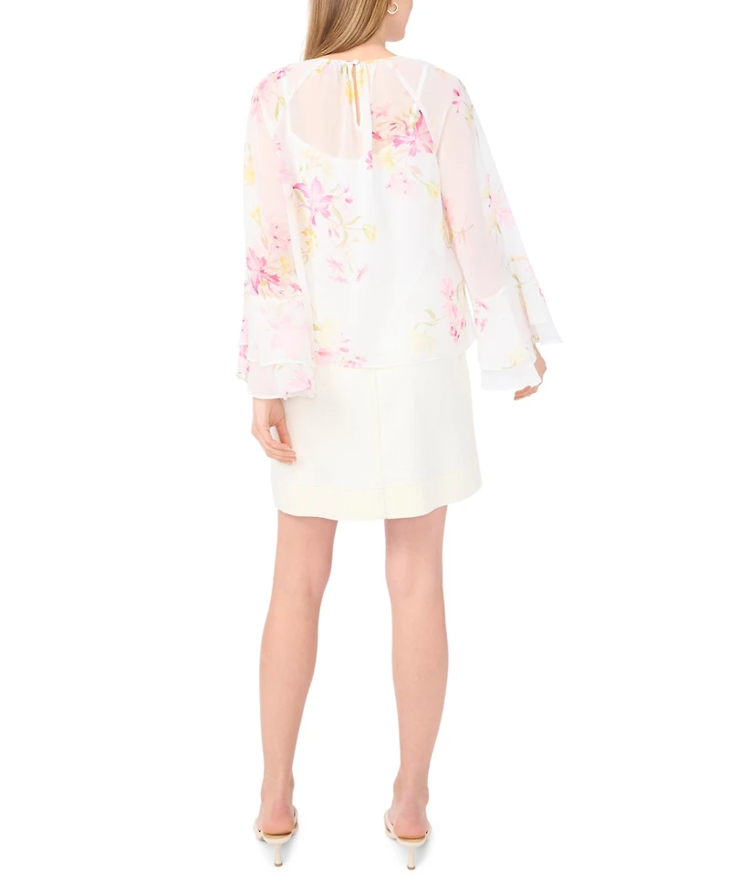 Vince Camuto Women's Crewneck Blouse