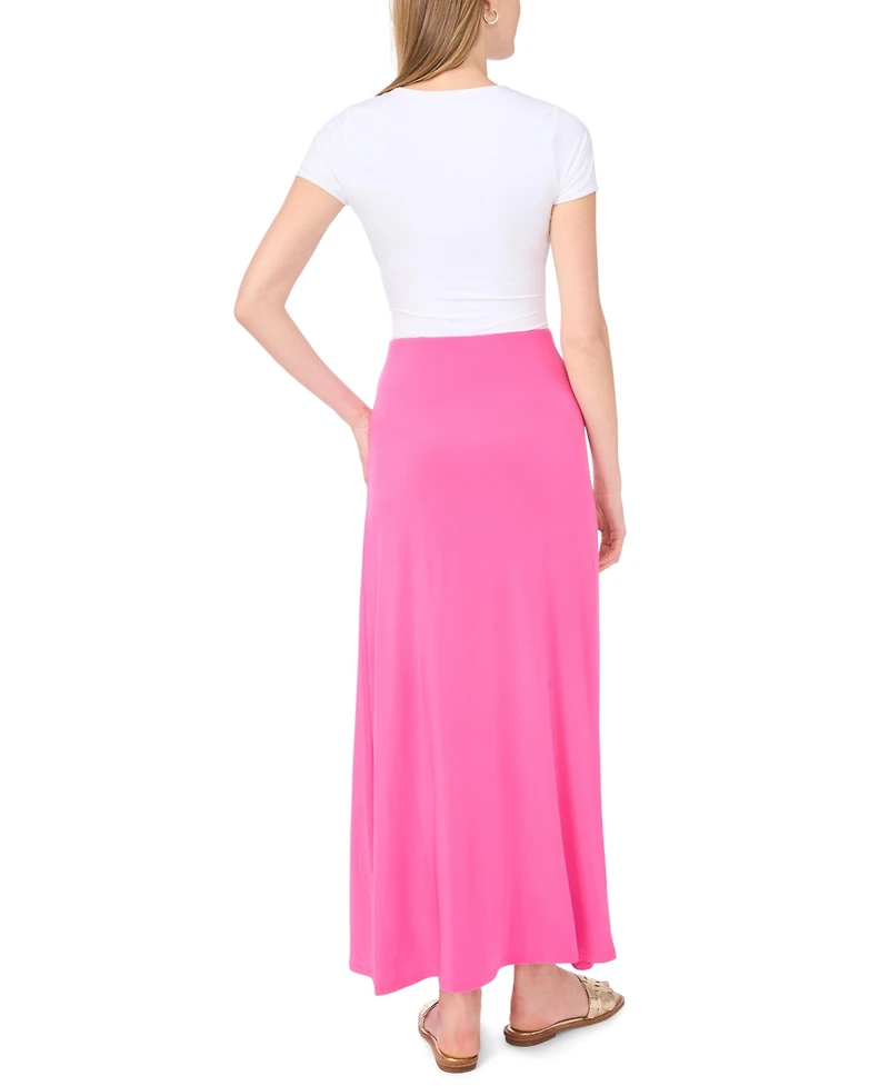 Vince Camuto Women's Smooth Pull-On Maxi Skirt