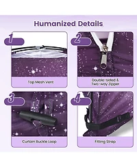 Mecale Indoor Bed Privacy Play Tent with Carry Bag, Kids Canopy Tent