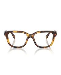 Miu Miu Women's Rectangle Eyeglasses, Mu 02ZV