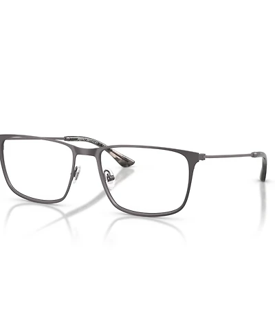 B by Brooks Brothers Men's Rectangle Eyeglasses, BB1127