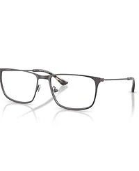 B by Brooks Brothers Men's Rectangle Eyeglasses, BB1127