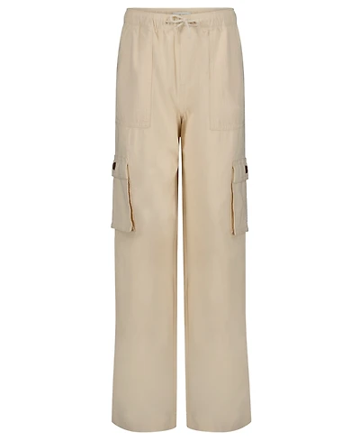 Roxy Girls' 7-16 High-Waist Buttoned Cargo Pants