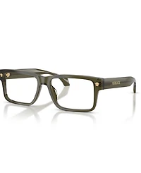 Versace Men's Rectangle Eyeglasses