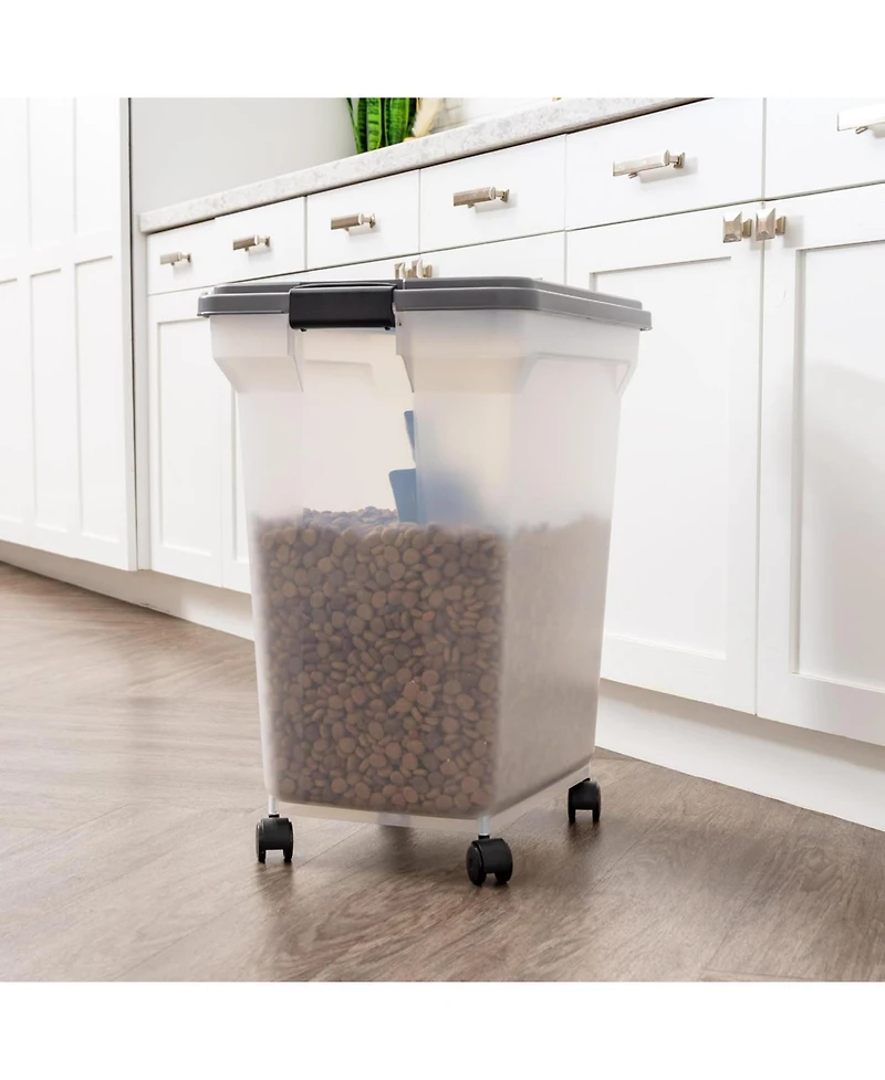 Iris Usa 58 lbs Dog Food Storage Container w/ Scoop