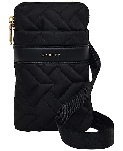 Radley London Holland Park Quilt Mini Zip Around Phone Crossbody Bag