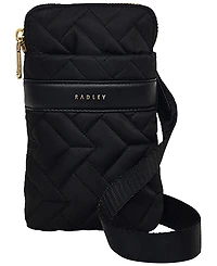 Radley London Holland Park Quilt Mini Zip Around Phone Crossbody Bag
