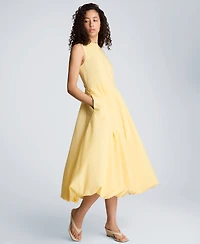 Kenneth Cole Women's Bubble Hem Midi Dress