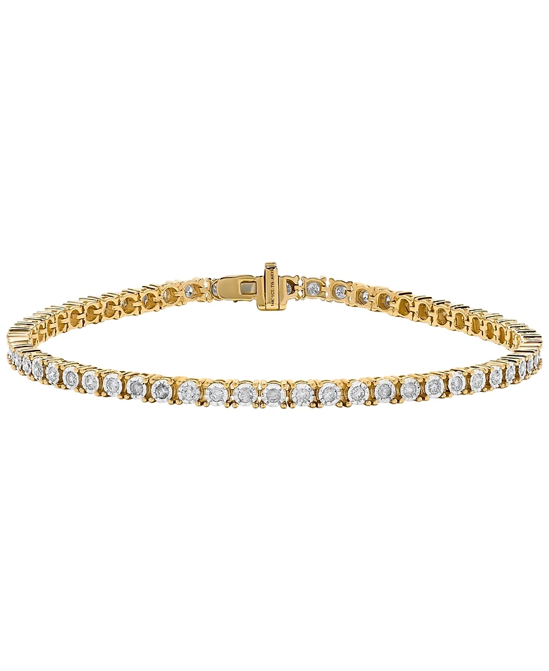 Macy's Diamond (1 ct. t.w.) Bracelet in 14k Yellow Gold