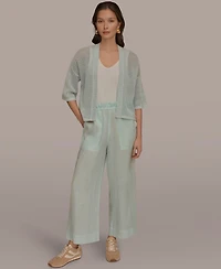 Donna Karan Weekend Women's Open-Front Cardigan